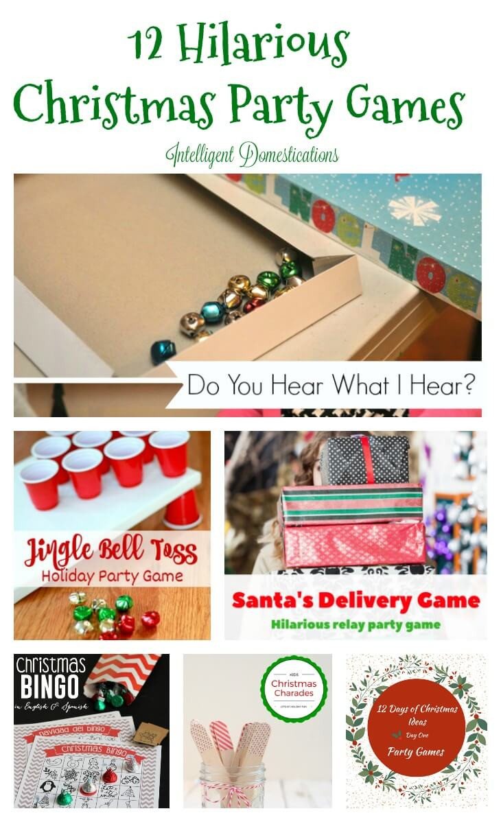 Company Holiday Party Games Ideas
 12 Hilariously Fun Christmas Games for a Party Twelve