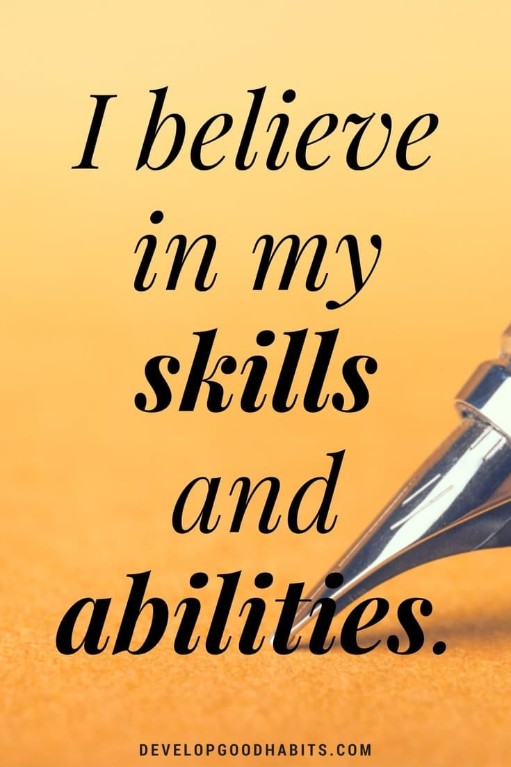 Confidence Positive Quotes
 20 Affirmations for Self Esteem That Build Confidence and