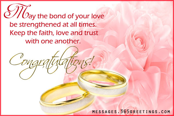 Congratulation On Your Marriage Quotes
 Wedding Wishes And Messages 365greetings