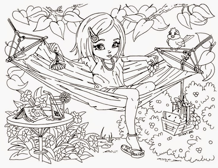 Cool Coloring Pages For Teenage Girls
 Coloring Pages Difficult but Fun Coloring Pages Free and