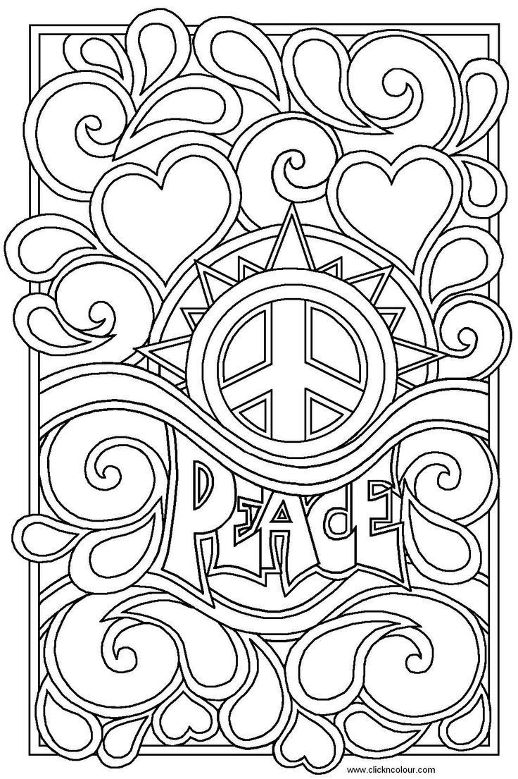 Cool Coloring Pages For Teenage Girls
 detailed coloring pages Sketches