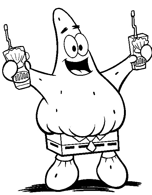 Cool Coloring Sheets Printable For Boys
 Spongebob Coloring Pages Free Printable Coloring Pages