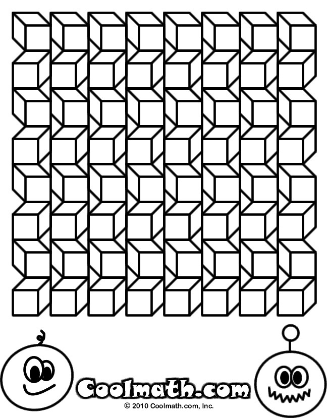 Cool Design Coloring Pages For Boys
 Printable Geometric Coloring Pages Coloring Home