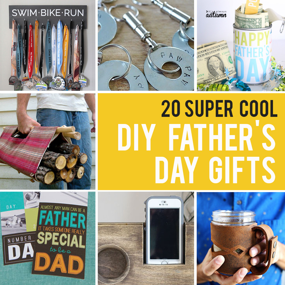 Cool Father Day Gift Ideas
 20 super cool handmade Father s Day Gifts DIY for Dad