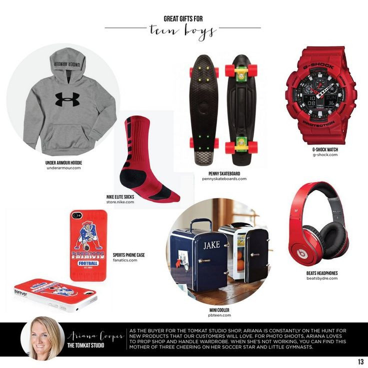 Cool Gift Ideas For Boys
 Great Gifts for Teen Boys TomKat Holiday Gift Guide