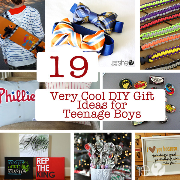 Cool Gift Ideas For Boys
 19 Very Cool DIY Gift Ideas for Teenage Boys in Your Life
