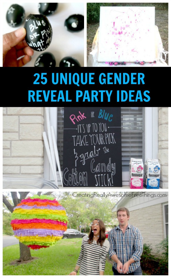 Cool Ideas For Gender Reveal Party
 25 Gender Reveal Party Ideas C R A F T