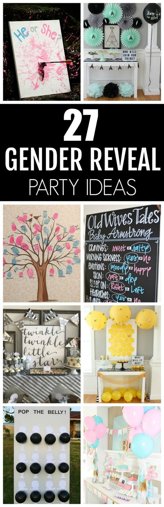 Cool Ideas For Gender Reveal Party
 27 Creative Gender Reveal Party Ideas Pretty My Party