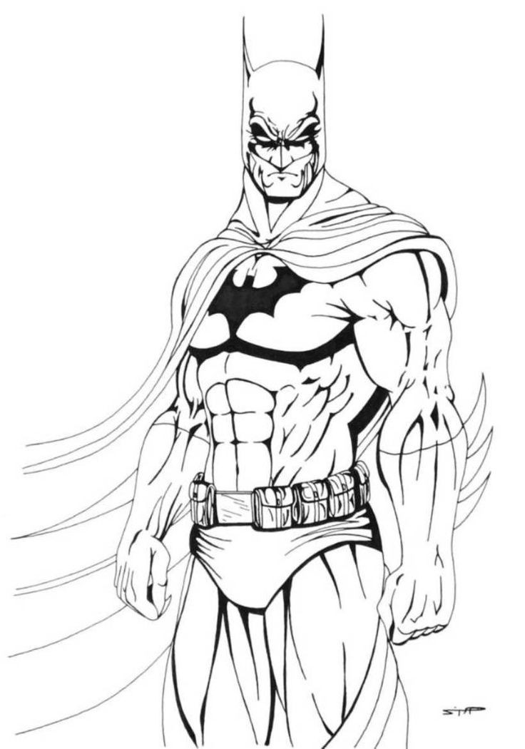 Cool Images Coloring Pages For Boys
 Download and Print Cool Batman Coloring Pages