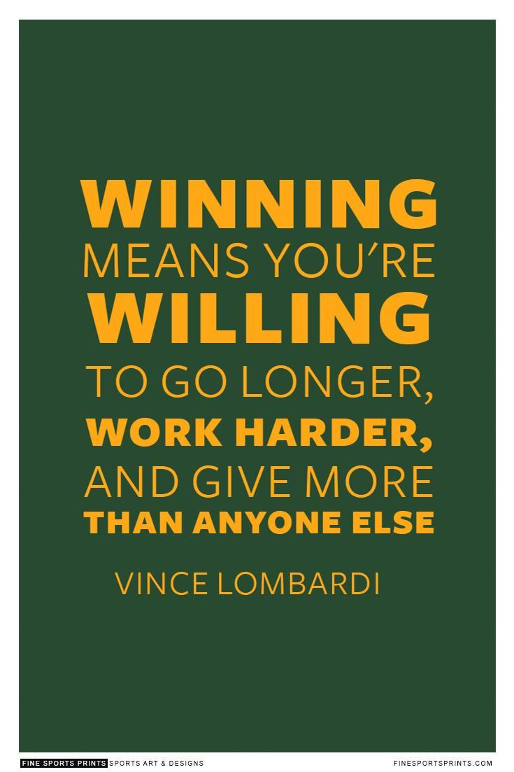 Cool Motivational Quotes
 Great quote from Vince lombardi sportsquote packers