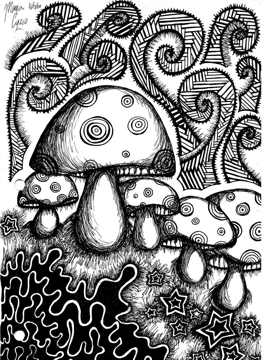 Cool Printable Coloring Pages For Adults
 50 Trippy Coloring Pages