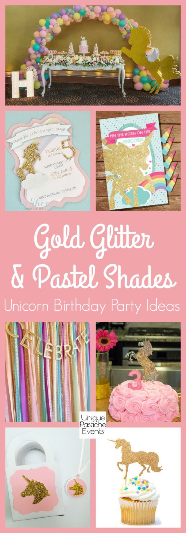 Coolest Unicorn Party Ideas
 Best 25 Unicorn birthday parties ideas on Pinterest