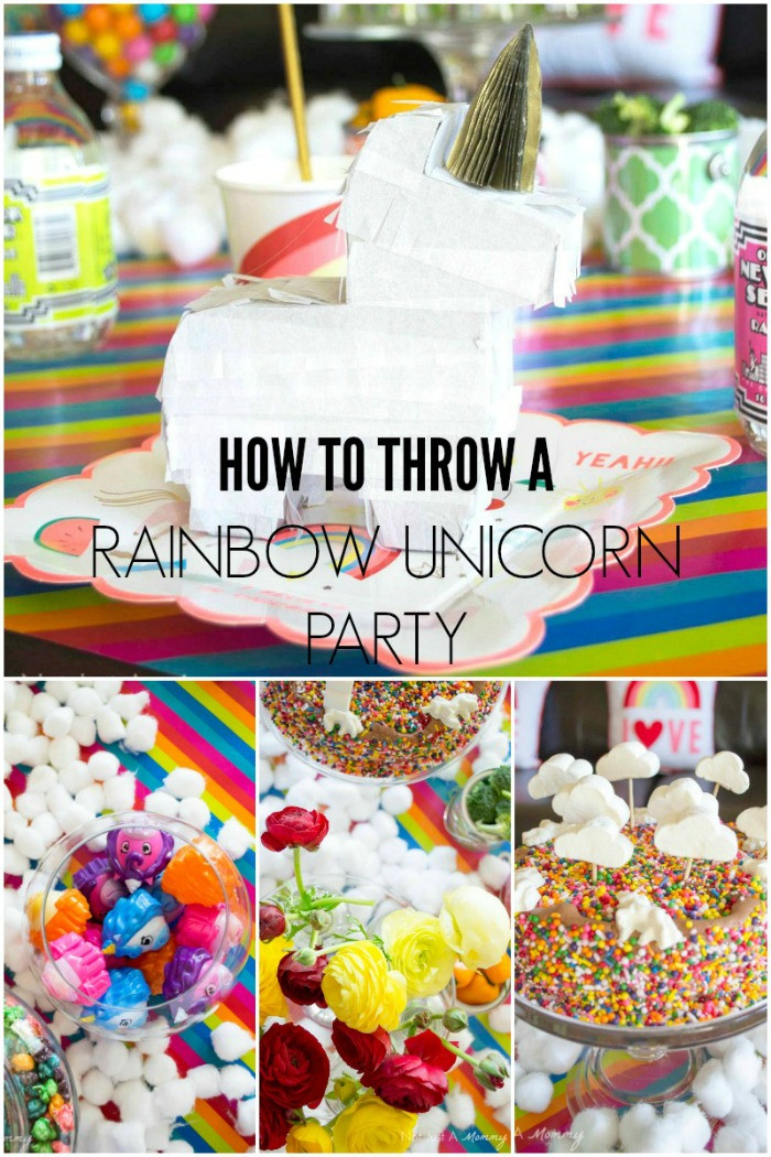 Coolest Unicorn Party Ideas
 Rainbow Unicorn Party Ideas Moms & Munchkins