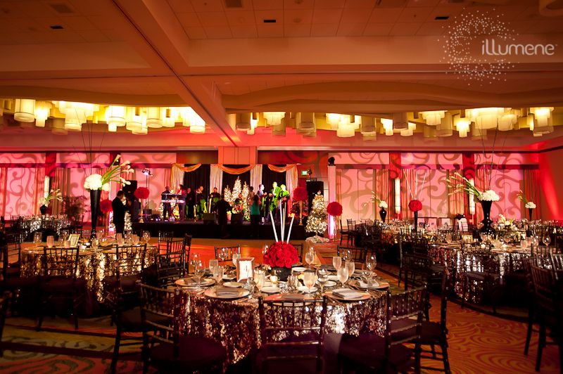 Corporate Holiday Party Ideas
 Modern lighting and decor for corporate parties and