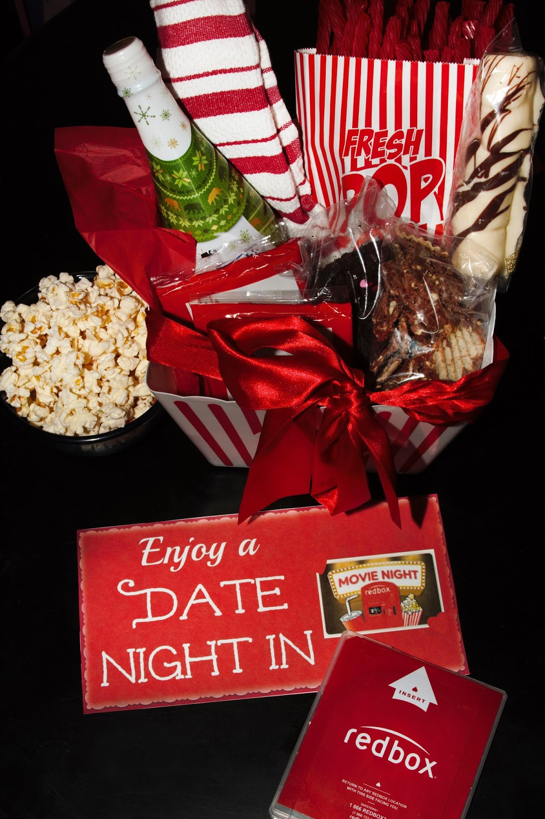 Couple Gift Basket Ideas
 For the Love of Food DIY Date Night In Gift Basket with