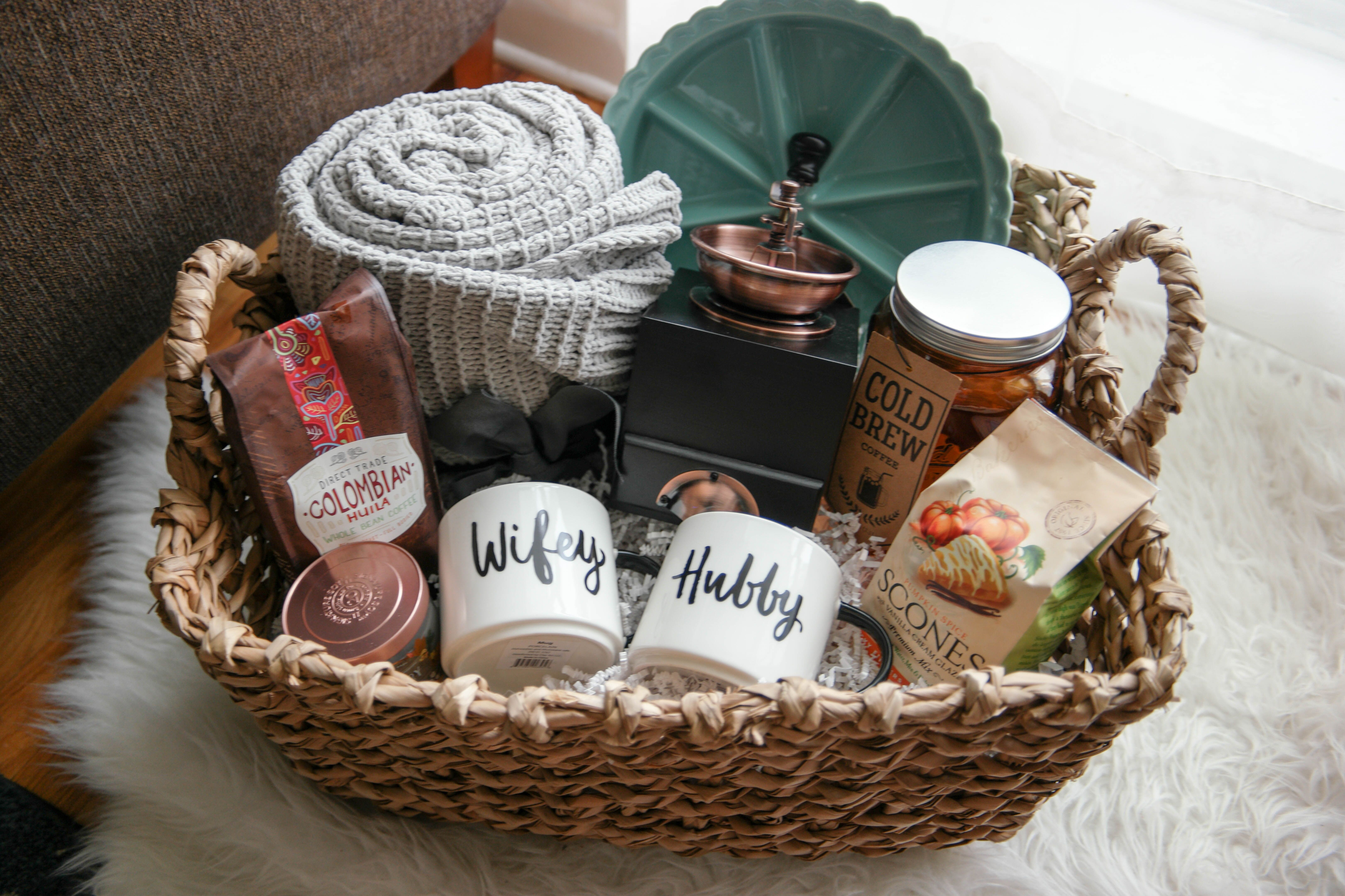 Couple Gift Ideas
 A Cozy Morning Gift Basket A Perfect Gift For Newlyweds