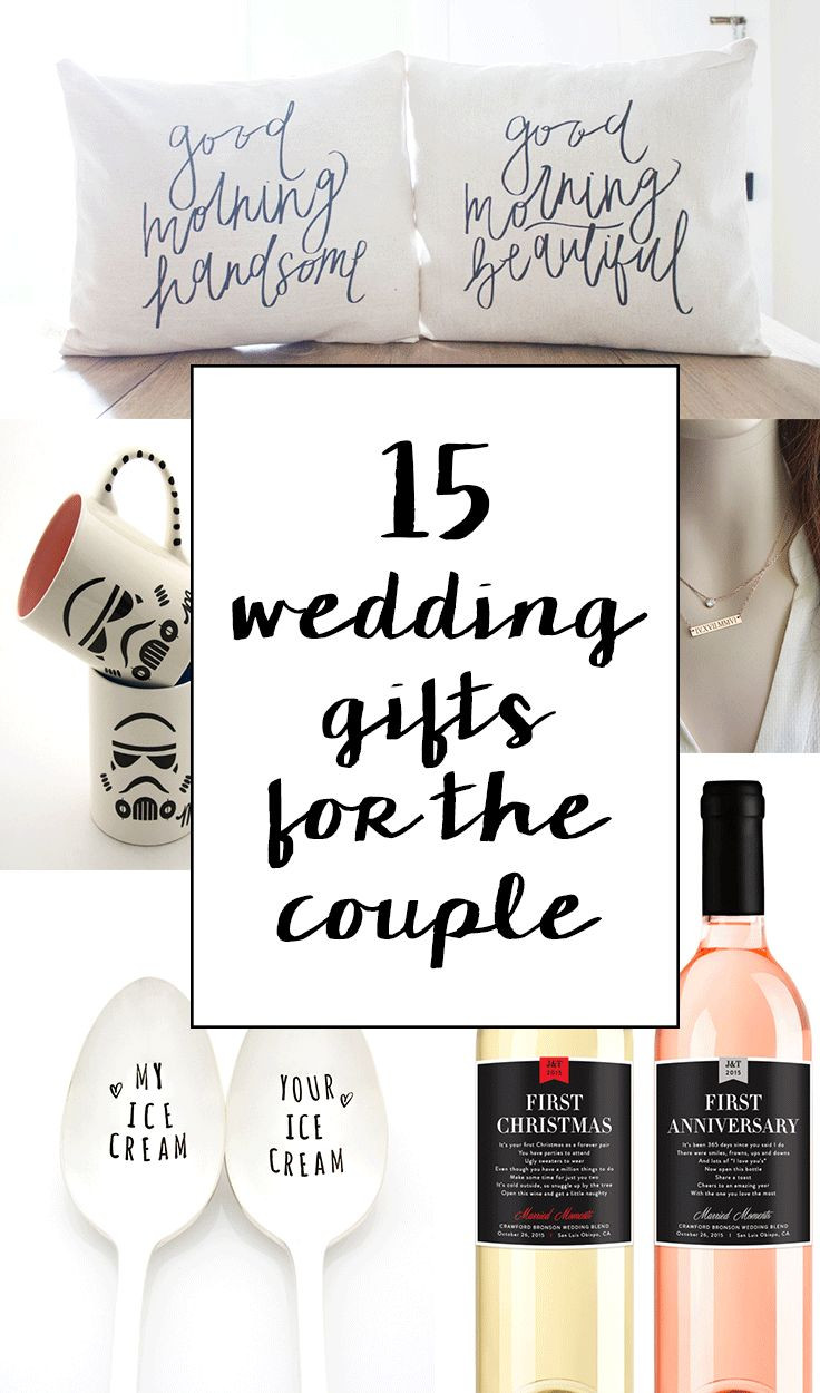 Couple Wedding Gift Ideas
 25 best Unique Wedding Gifts ideas on Pinterest