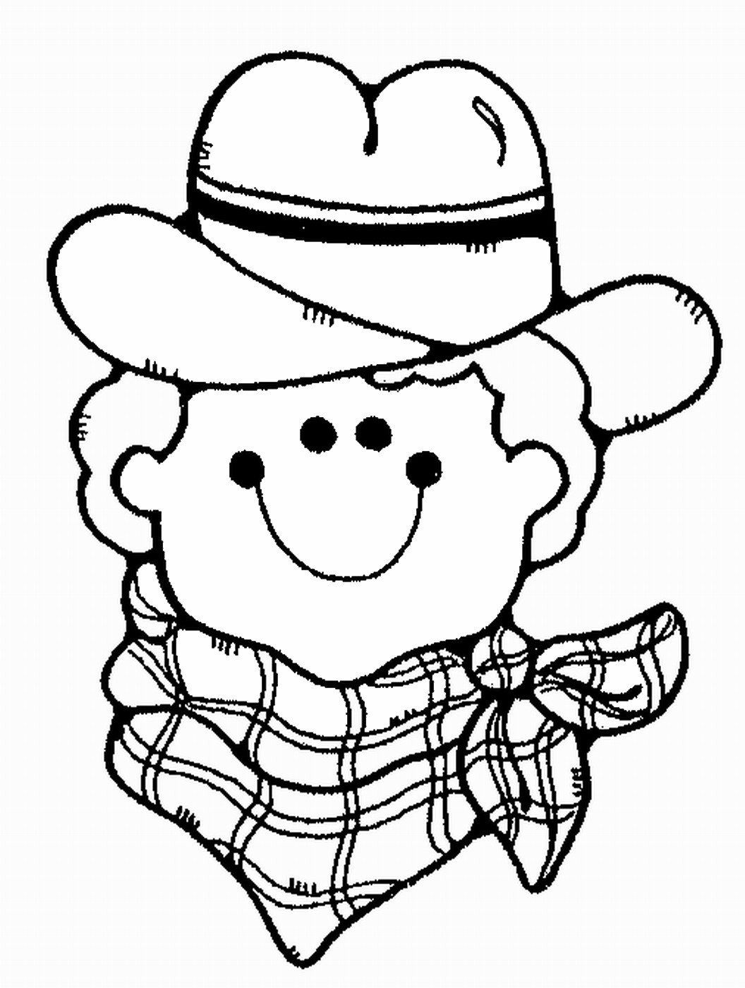 Cowboy And Cowgirl Coloring Pages
 Cowboy Coloring Pages