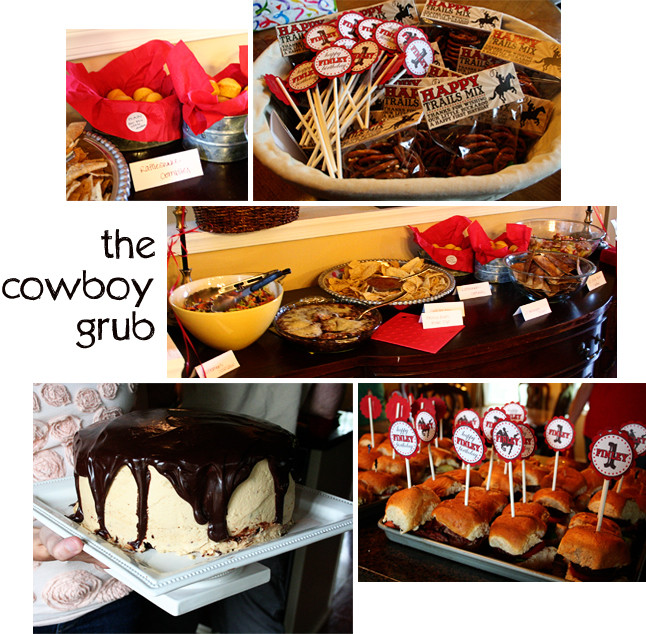 Cowboy Birthday Party Food Ideas
 The Blog Formerly Known As e To her Cards now