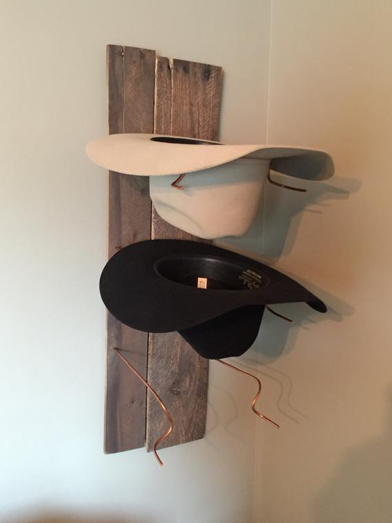 Cowboy Hat Rack DIY
 Cowboy Hat Rack Rustic Reclaimed Wood and by LonghornCowboy