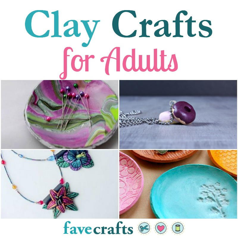 Craft For Adults
 41 Clay Crafts for Adults