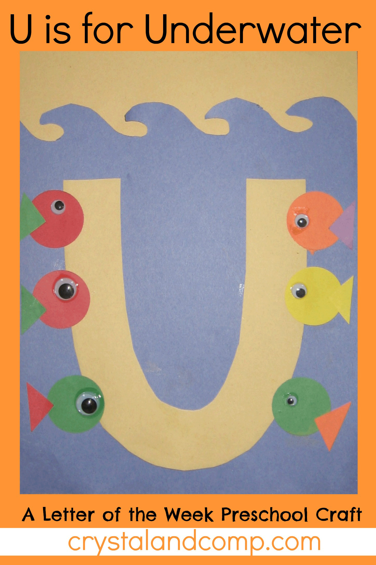 Craft For Preschoolers
 Letter of the Week U Preschool Craft