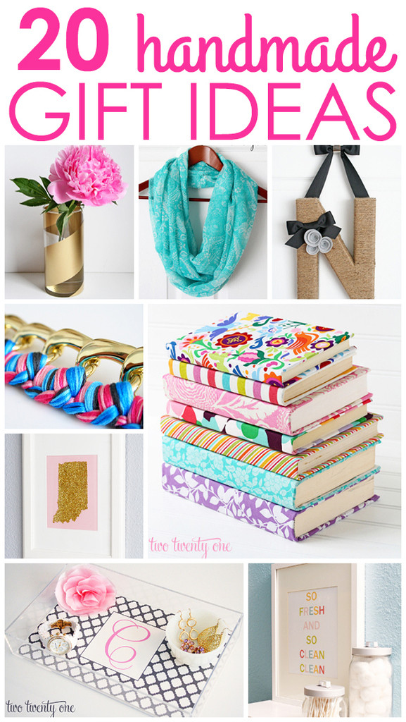 Craft Gift Ideas For Girls
 Handmade Gift 20 Ideas for Everyone on Your List