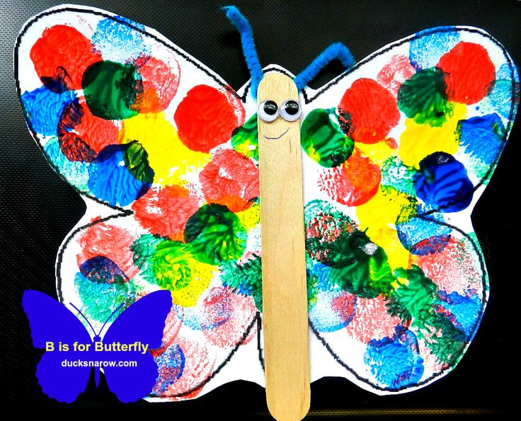 Craft Projects For Preschoolers
 B is for Butterfly Preschool Lesson & Craft