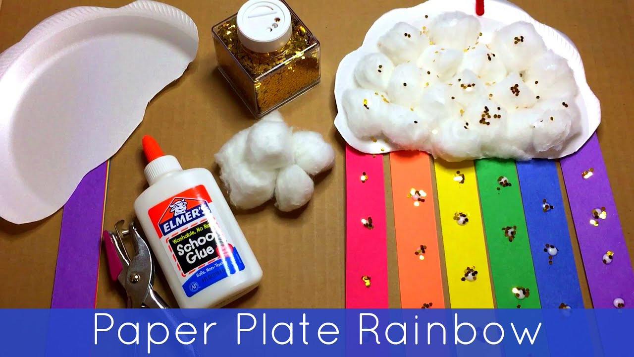 Craft Projects For Preschoolers
 Paper Plate Rainbow Preschool and Kindergarten Craft
