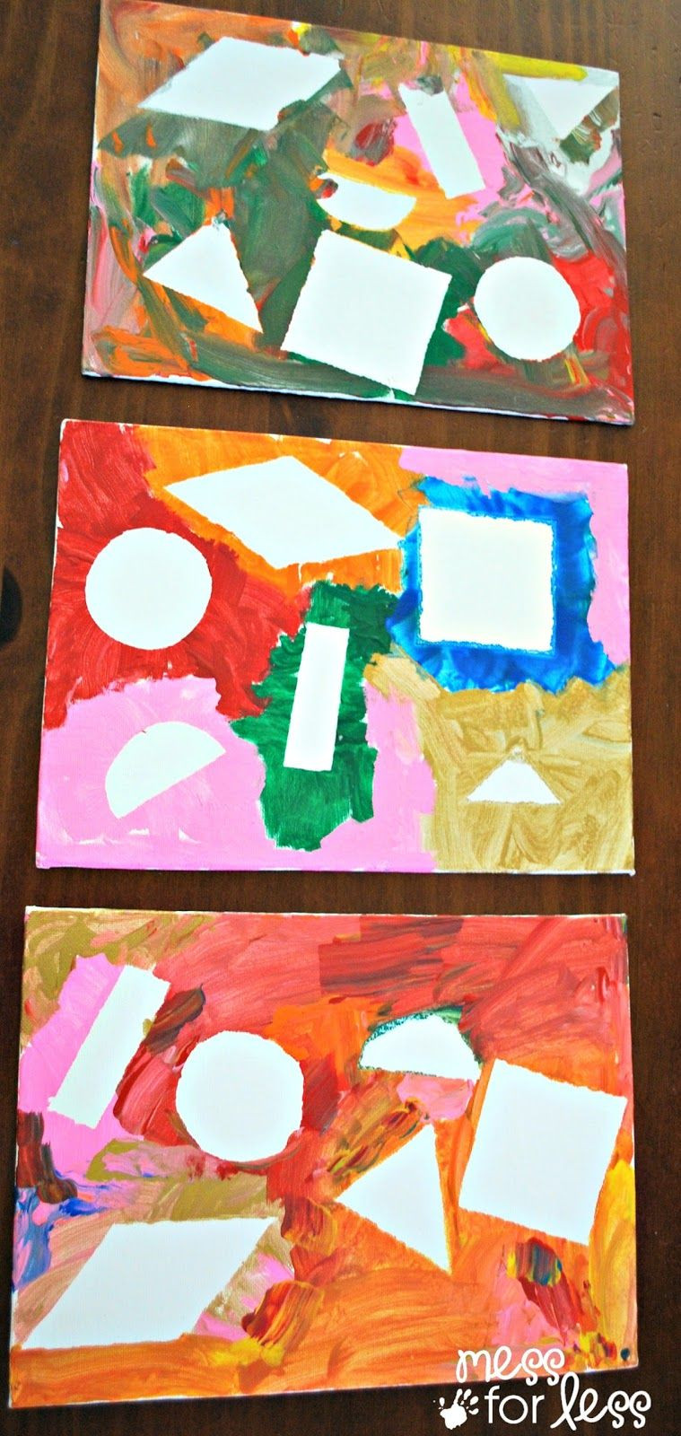 Craft Projects For Preschoolers
 This art activity relates to the NCTM standard of applying