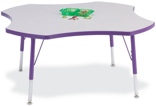 Craft Tables For Adults
 Jonti Craft Adult Four Leaf KYDZ Activity Table Green 24