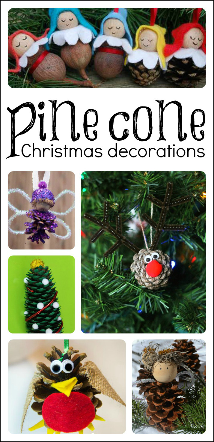 Crafts For Kids To Make
 Pine Cone Christmas Crafts for Kids to Make