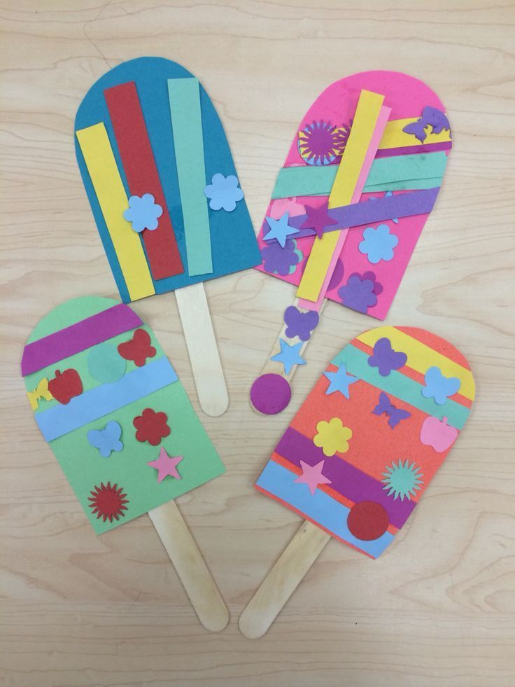 Crafts For Preschoolers
 Popsicle Summer Art Craft for Preschoolers Kindergarten