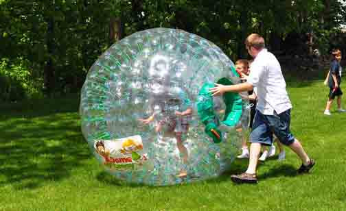 Crazy Summer Party Ideas
 Video Game Truck Laser Tag Hamster Balls