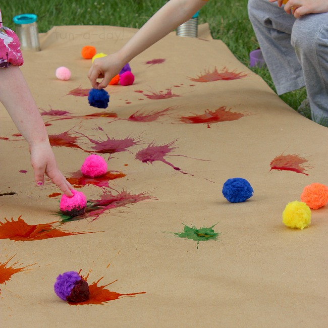 Creative Art Activities For Preschoolers
 Drop Splat Playful Preschool Art with Watercolors