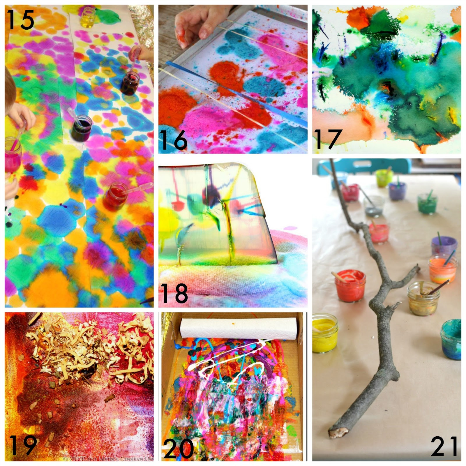 Creative Art Activities For Preschoolers
 50 Easy Process Art Activities for Kids