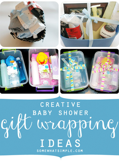 Creative Baby Shower Gift Wrapping Ideas
 Creative Baby Shower Gift Wrapping Somewhat Simple