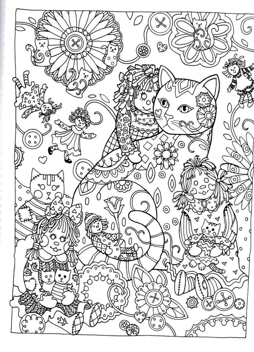 Creative Coloring Books
 Creative Haven Creative Cats Dover Publications Coloring