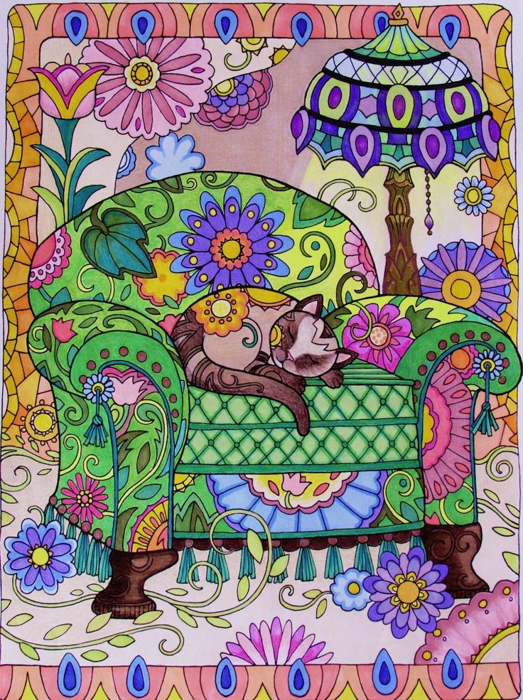 Creative Coloring Books
 1000 best images about CATS in Art on Pinterest