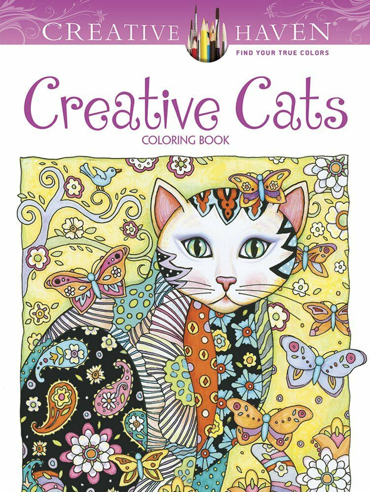 Creative Coloring Books
 Creative Haven Creative Cats Coloring Book Creative Haven