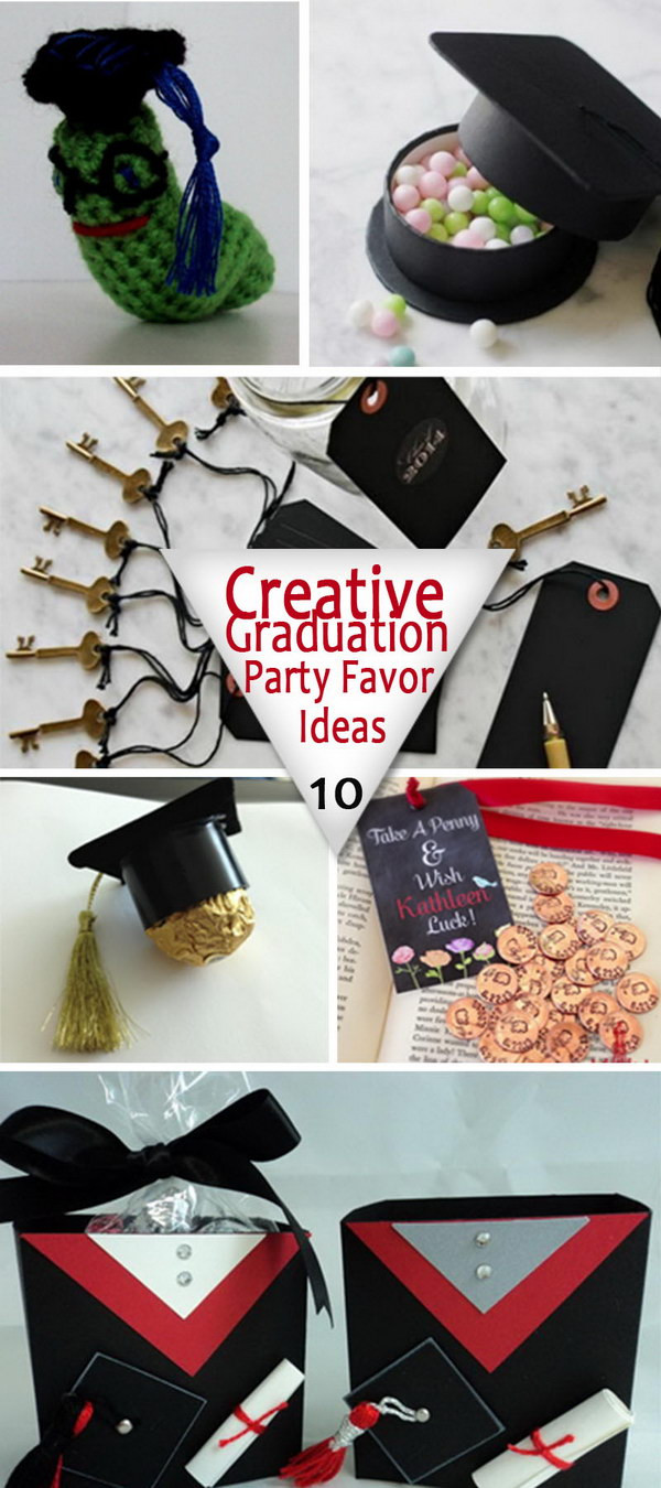 Creative Graduation Party Ideas
 10 Creative Graduation Party Favor Ideas Hative