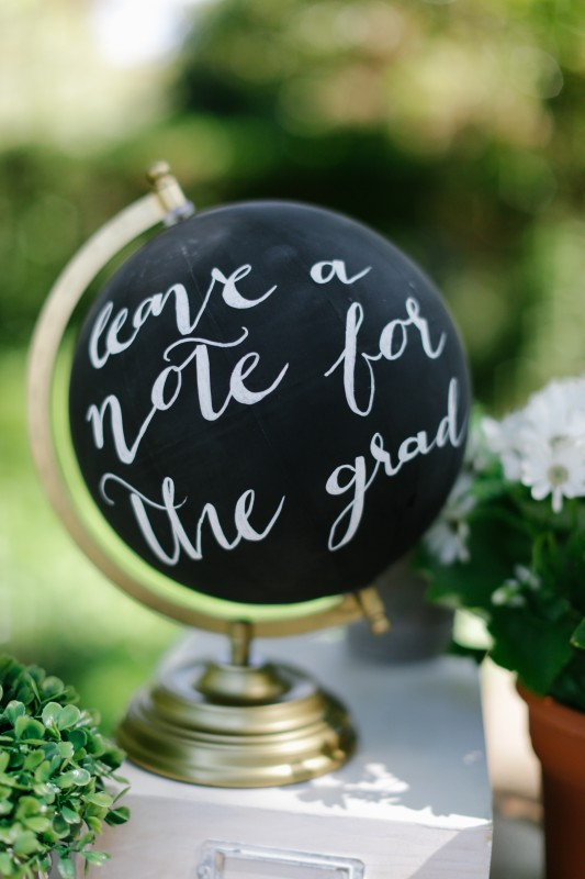 Creative Graduation Party Ideas
 party The World is Your Market Graduation Party Ideas