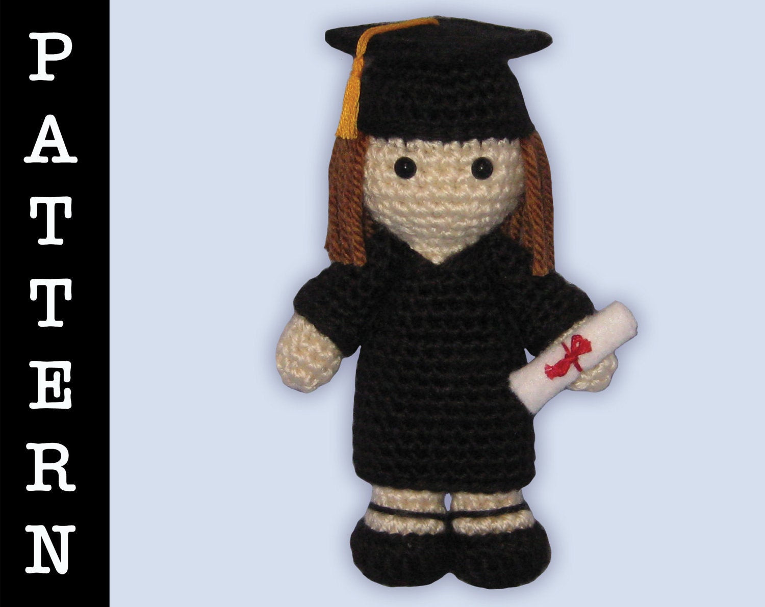 Crochet Graduation Gift Ideas
 Crochet Pattern Amigurumi Graduate Girl