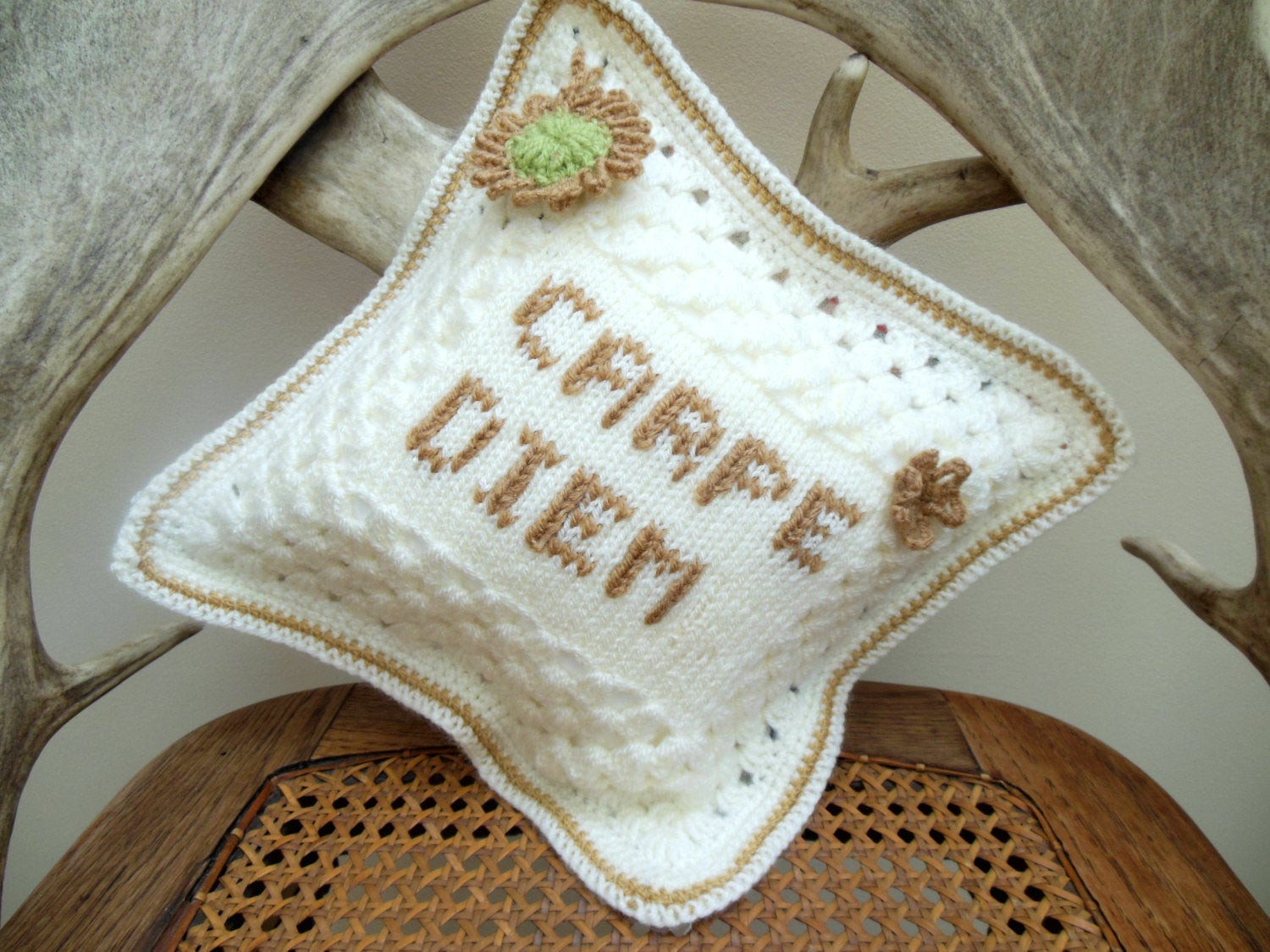 Crochet Graduation Gift Ideas
 Graduation Gift For Her Crochet Cushion Decorative Pillow