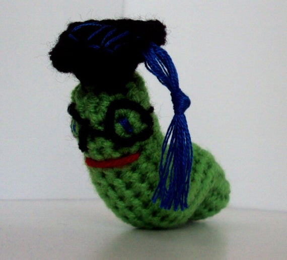 Crochet Graduation Gift Ideas
 Crochet Graduation Favor Decoration Gift by