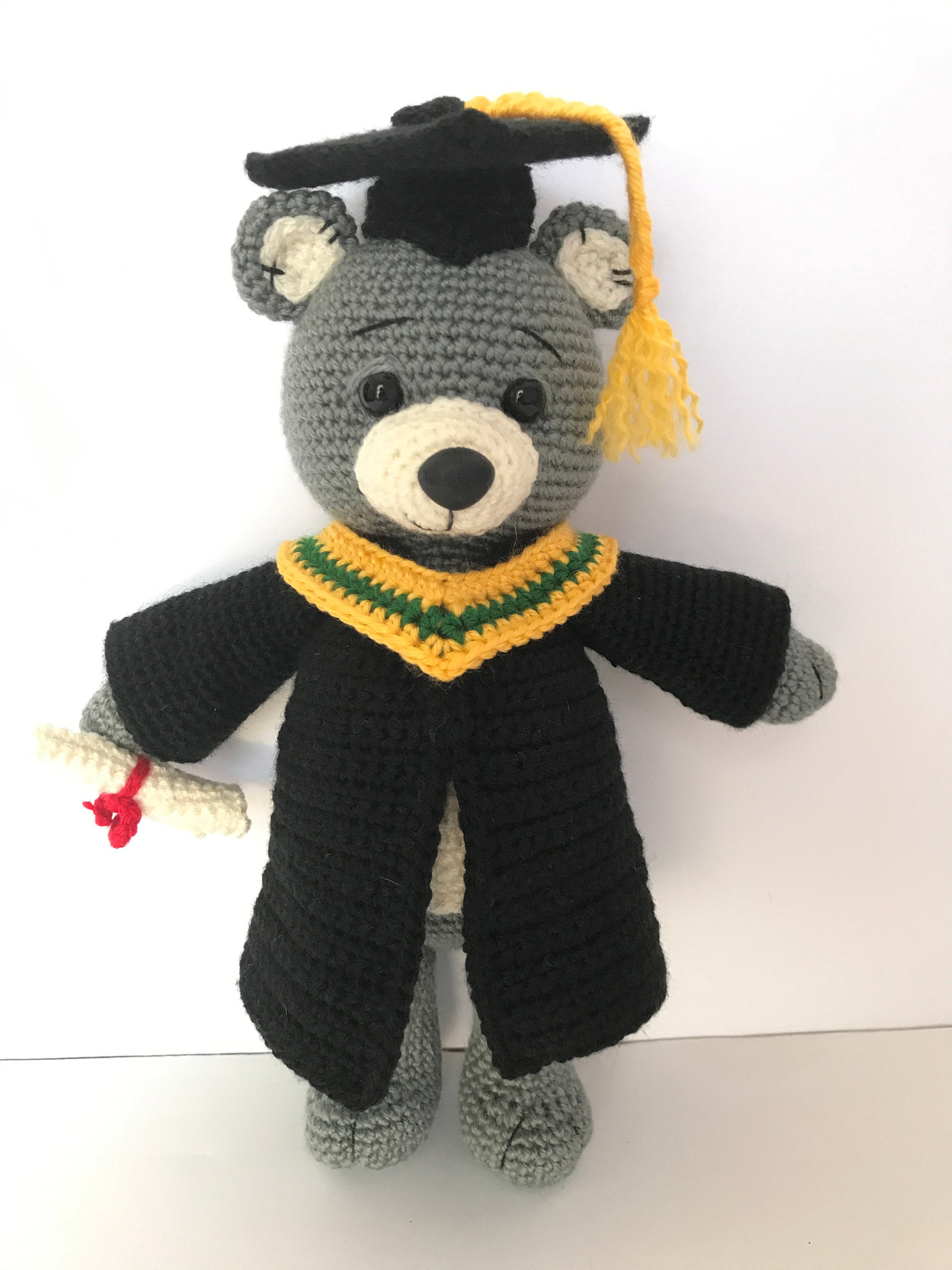 Crochet Graduation Gift Ideas
 CROCHET PATTERN Graduation Teddy