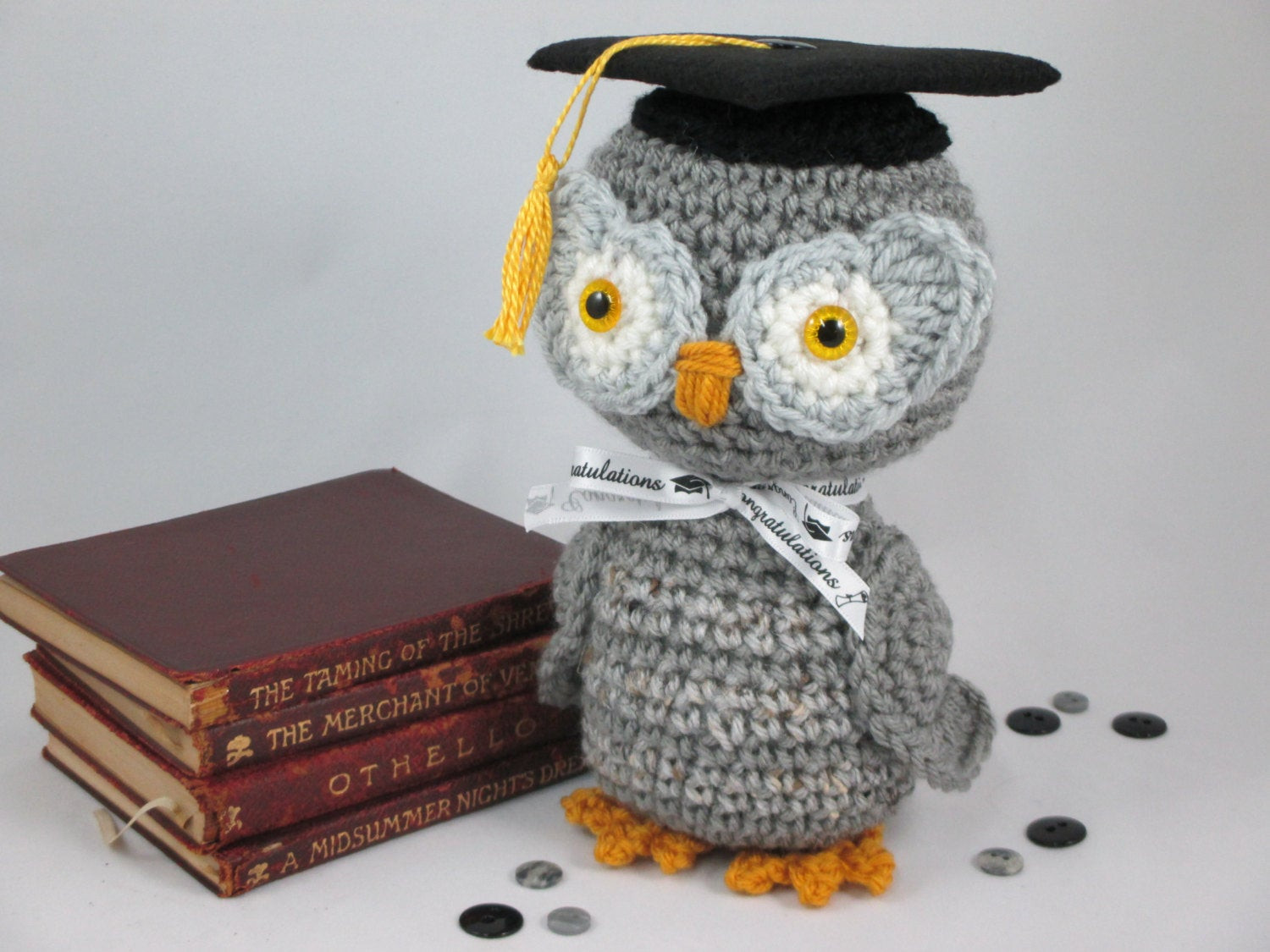 Crochet Graduation Gift Ideas
 Graduation Gift Crochet Owl with Graduate Cap Graduation