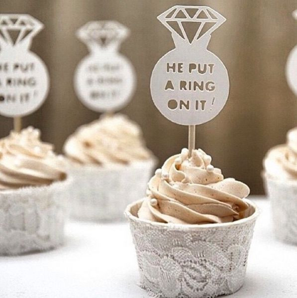 Cupcake Ideas For Engagement Party
 25 best ideas about Engagement party decorations on