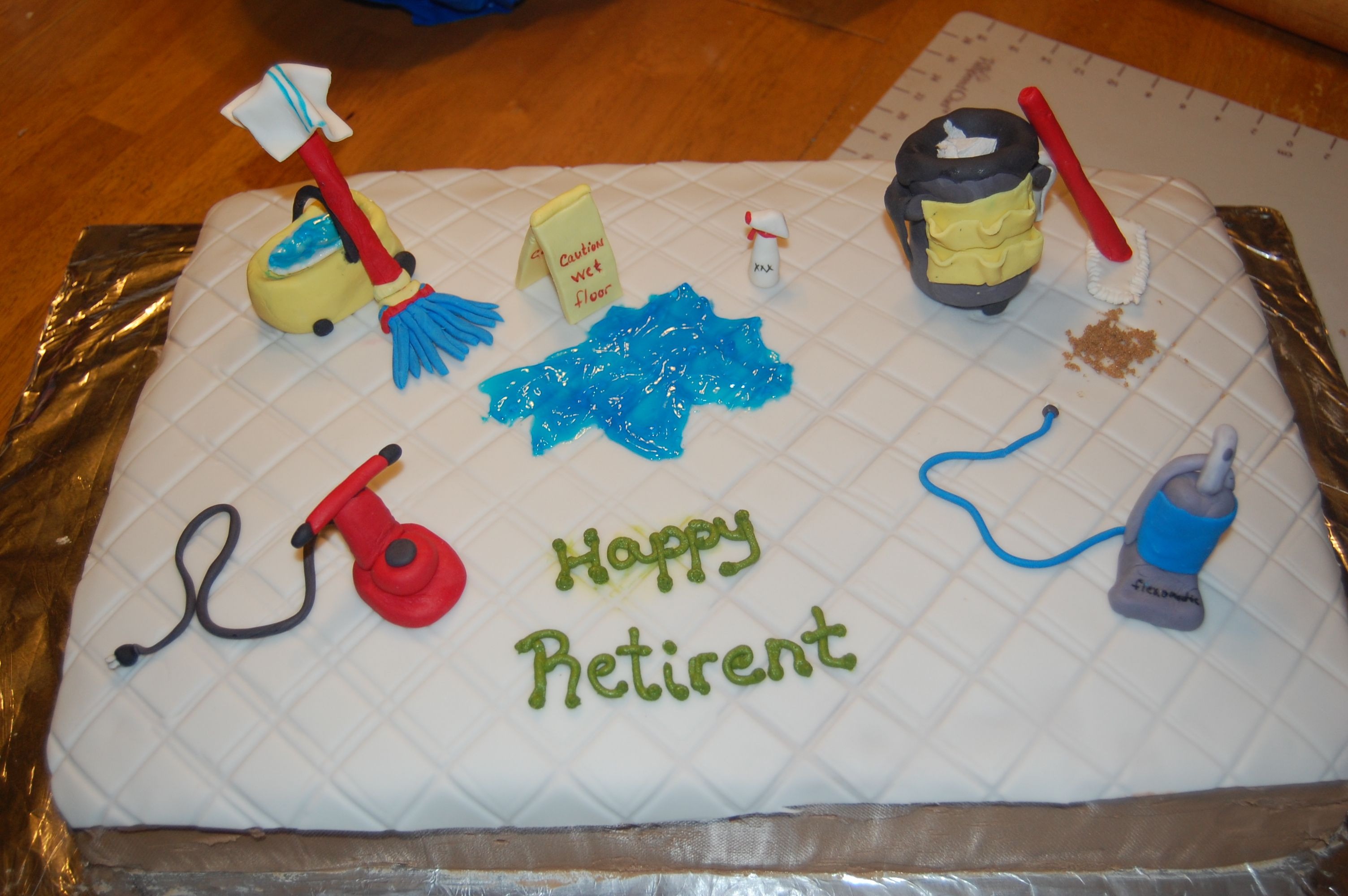 Custodian Retirement Party Ideas
 Retirement of a custodian I really enjoyed making this