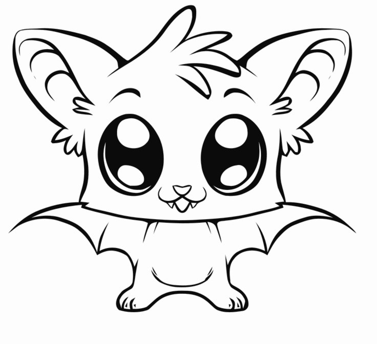 Cute Baby Animal Coloring Pages Printable
 Cute Coloring Pages Animals AZ Coloring Pages